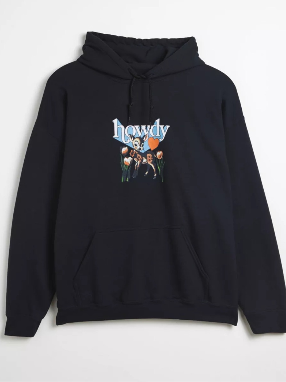 Urban Outfitters Howdy Graphic Hooded Sweatshirt nwot